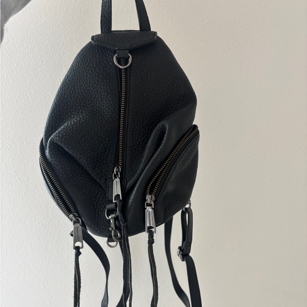 Rebecca Minkoff Black Leather Backpack